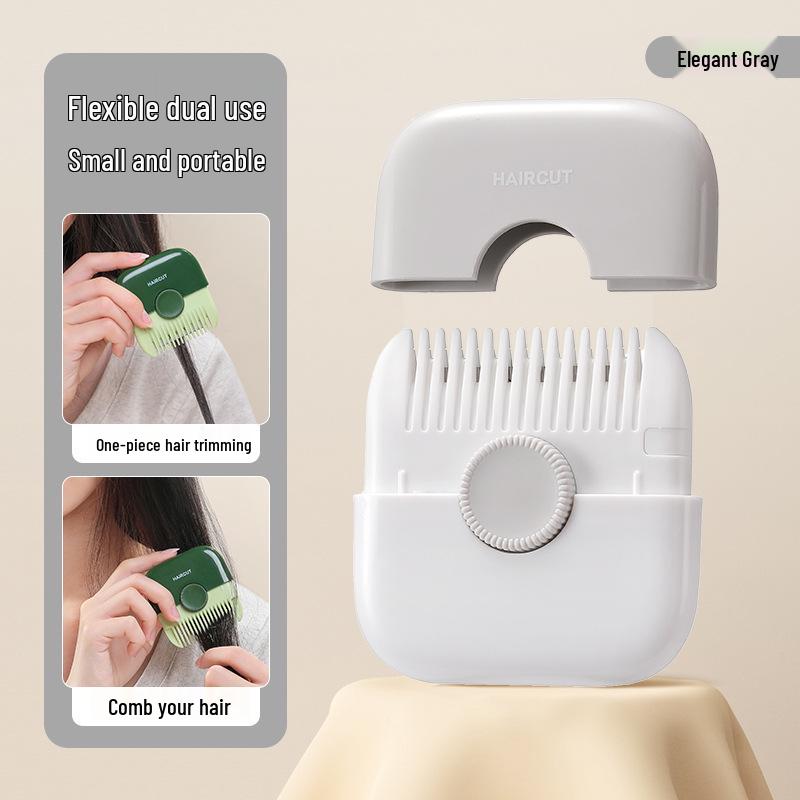 Double-Sided Hair Trimmer Comb for Bangs - Home Hair Clipper Blade