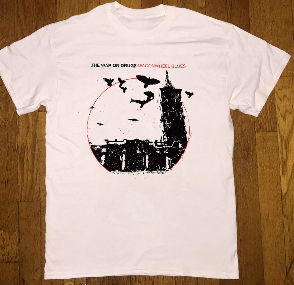 

The War on Drugs Wagonwheel Blues White All Size S -5XL OM1926 Unisex T-Shirt XXXXL