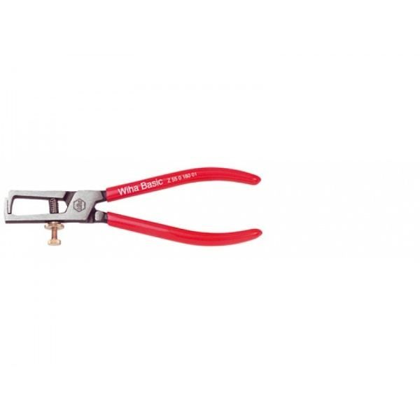 Pince à dénuder Basic - WIHA - Longueur 160 mm - Coupe de précision - Acier spécial trempé