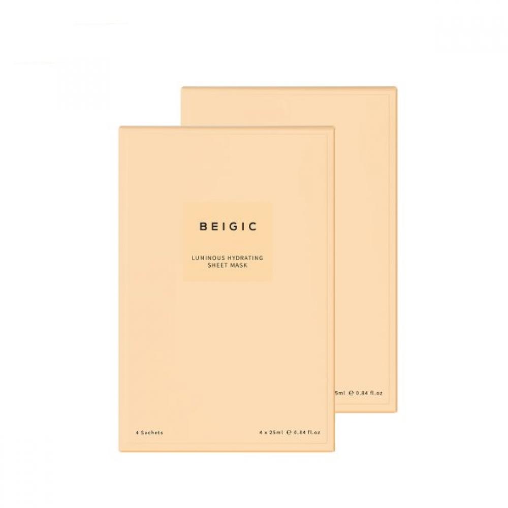 Beigic Luminous Hydrating Sheet Mask 2box Single option