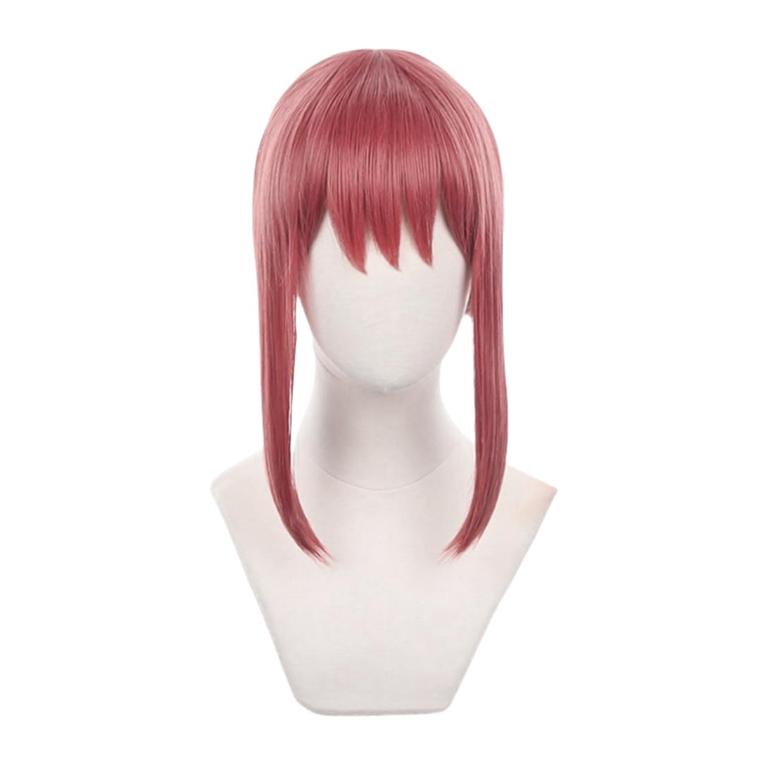 

RyuuCos Человек-бензопила Макима Косплей Жара Школьный Культурный Фестиваль Парик, Сеточка для волос, Термостойкий, Маскировка, Костюм, Подарок, Мероприятие, Хэллоуин, Рождество,