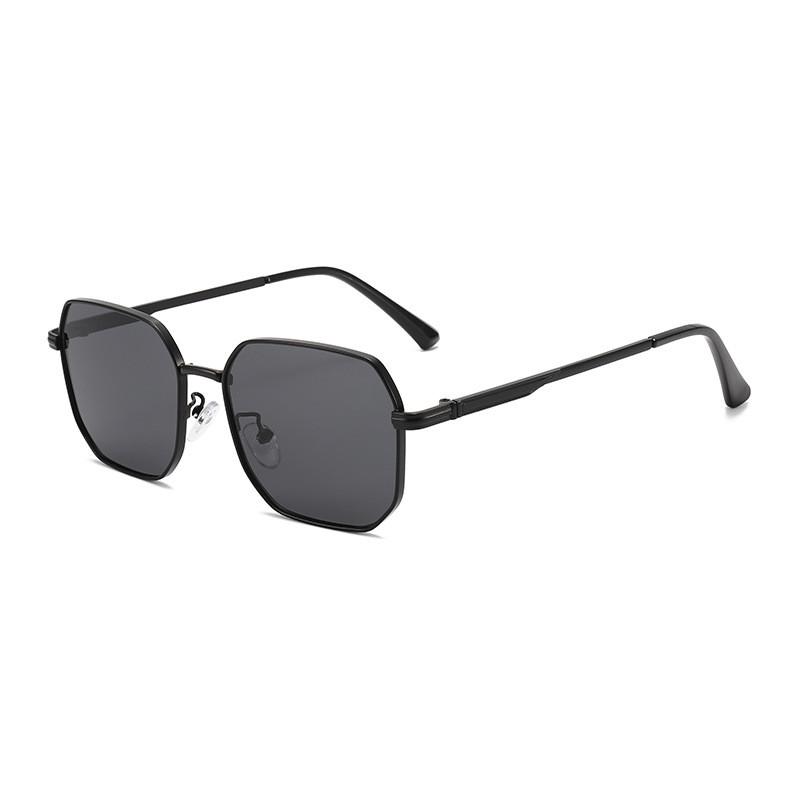 

Geometric Polygon Sunglasses For Men And Women With Uv400 Protection For Outdoor Sports And Fashion BlackFrameGrayLens