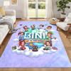 BINI Carpet Door Mat for Living Room or Bedroom Protective Mat Under Chair Office Decoration Christmas Gift Birthday Present