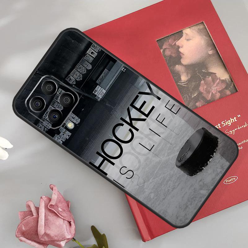 Ice Hockey Case For Samsung Galaxy M14 M34 M54 M20 M15 M55 M31s M51 M11 M13 M33 M53 M32 M12 M52 Cover