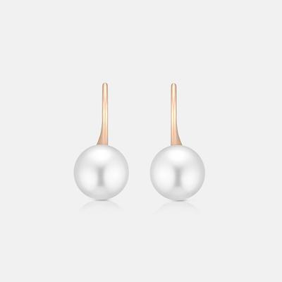 [Secret Special Offer] René Perla Sterling Silver Rose Earrings A243Se9014Rph