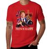 Prince Harry Parody T-shirt Vintage Collage T-Shirt Animal Prinfor Boys Summer Clothes Boys Animal Print Shirts Graphic Tee Men