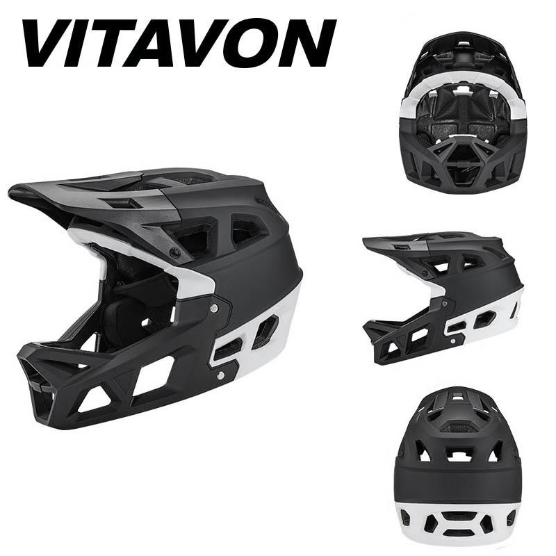 Adult Full-Face Mountain Bike Helmet for Off-Road and Racing