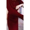 Elegant Faux Two-Piece Mother of the Bride Dress - Autumn/Winter Collection