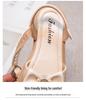 Girls' Bow Summer Sandals 2025: Elegant Korean Style Low-Cut Princess Shoes