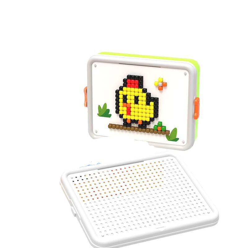 3D Pegboard Puzzle: Creative Mushroom Nails for Educational DIY Fun - Perfect Children's Gift