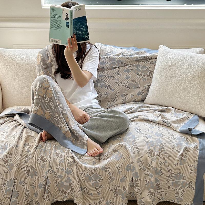 Pătură Prosop din Fibră de Bambus Pătură pentru Birou Pauză de Prânz Pătură cu Aer Condiționat Pătură Multifuncțională cu Senzație Rece Pătură de Leisure