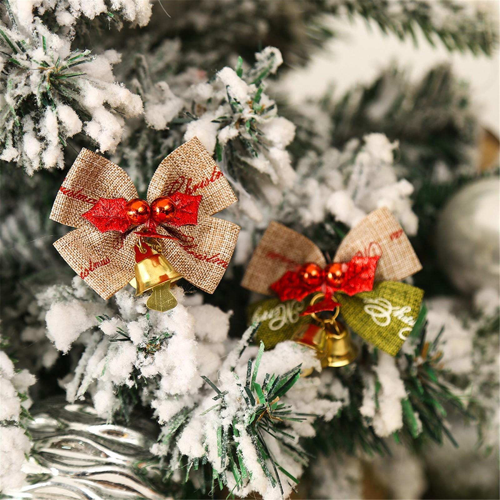 

Рождественский лук, колокольчик, подарочная коробка, рождественское украшение, реквизит