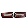 DAIHATSU Daihatsu Hijet LED Tail Lamps with Sequential Turn S500P/S510P Signals, Clear/Red