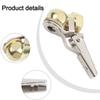 Alloy Material Ball Tire Connector Hose Barb Clip Tire Inflator Valve