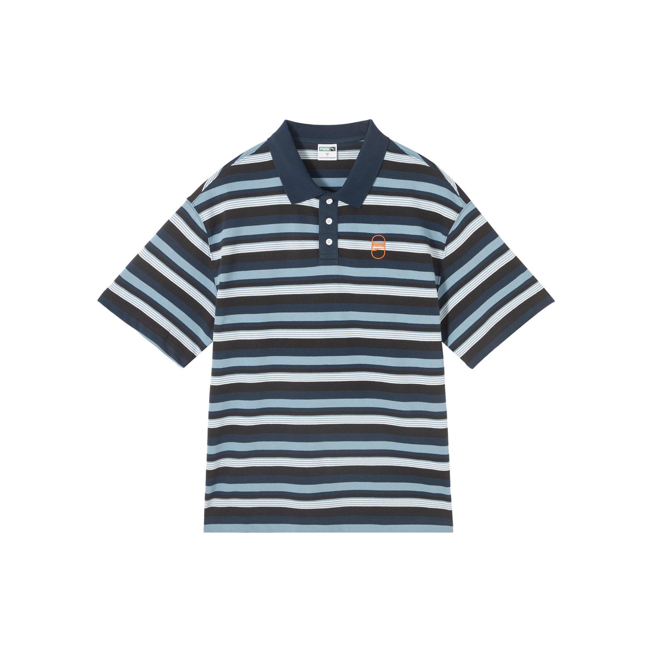 

Новая мужская рубашка-поло PUMA Downtown 180 DOWNTOWN, темно-синяя, 630119-14 S