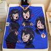 1PC Hotel Transylvania Mavis Dracula Print Flannel Blanket, High quality All Seasons, Home Decor, Warmth and Comfort, Perfect for Christmas Gifts