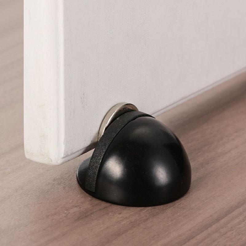 4 buc. Opritoare magnetice pentru uși Suport din oțel inoxidabil Opritor pentru ușă magnetică fără perforare Feronerie pentru mobilier Ascuns Modern Domed