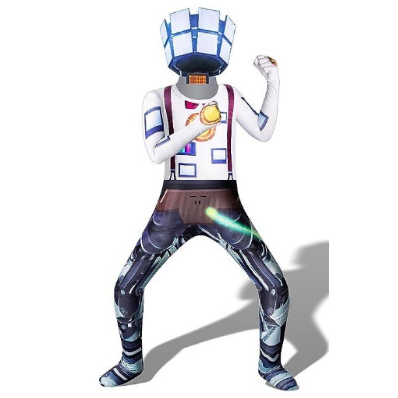 

Скибиди колготки комбинезон детская игровая одежда монитор против туалетного человека 190