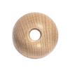 Boules en bois - sct.-LS - 45mm - Forage 8mm - 2 pièces - Beige
