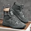 Fashion Large outdoor hiking shoes ultra light tactical boots desert boots breathable anti slip wear-resistant professional hiking shoes