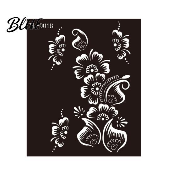 DIY Henna Stencil Tattoo Stencil Reusable Tattooing Template