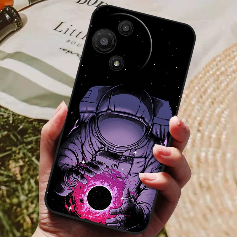 Covers For TCL 60 SE NxtPaper 5G Soft Case Cute Cat Print Silicone Cover for TCL 60SE NxtPaper 5G Case Full Protective Fundas