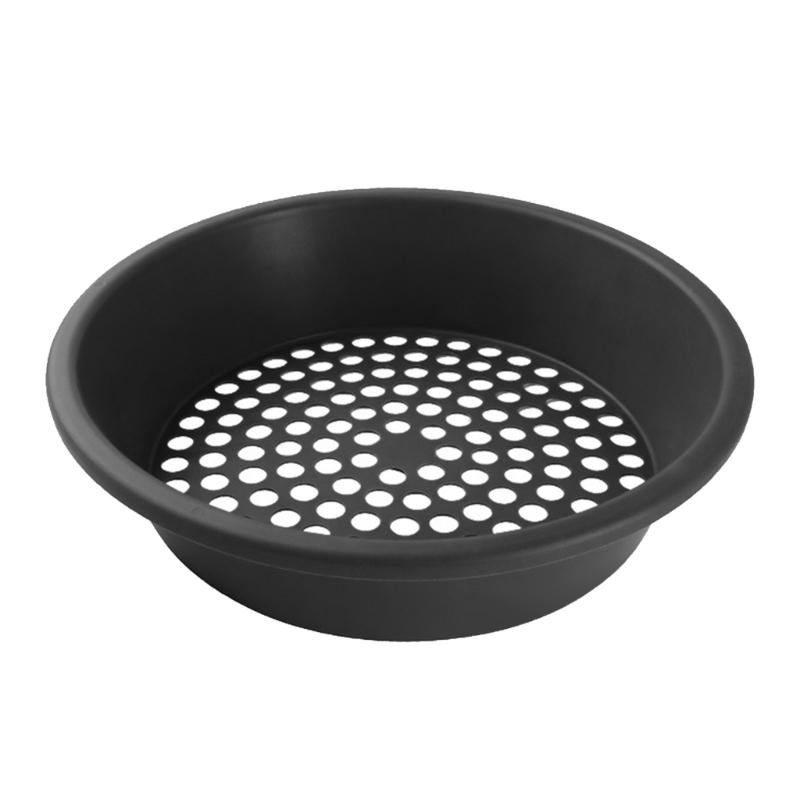 Extra Large Sturdy Plastic Garden Sieve Perfect For Quick Soil Separation And Recreational Gold Mining Sifting Pan чёрный