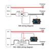 Coulomb Counter Meter 8-120V 50A Battery Monitors Coulometer Voltmeter Ammeter Battery Capacity Tester Precise Detection