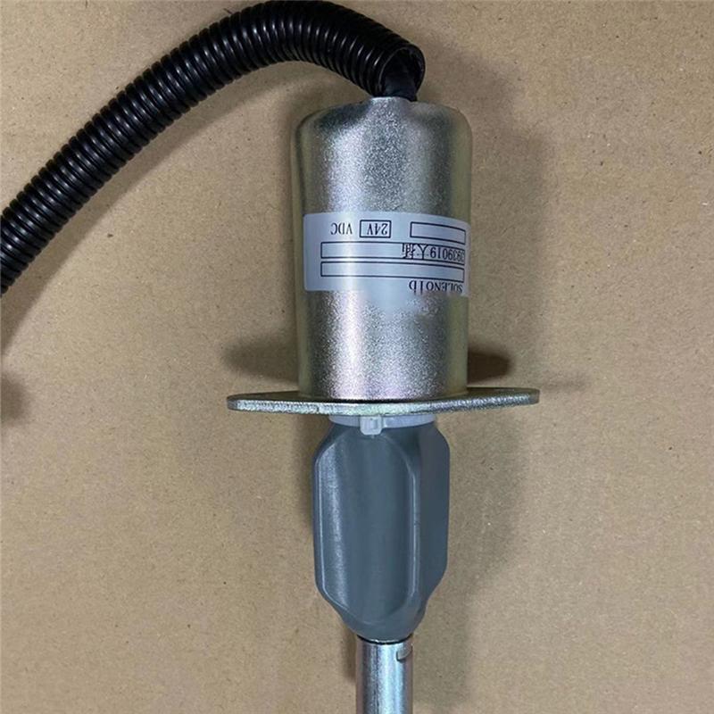 Engine Fuel 12V For Cumm 6Ct Engine Fuel System Shutdown Solenoid Valve 3939019 SA-4335-24 SOL22024 Fuel Pump Switch