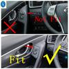 Car Inner Door Armrest Rearview Mirror Adjust Button Sequ Cover Trim Accessories Interior For Nissan Qashqai J11 2018 -