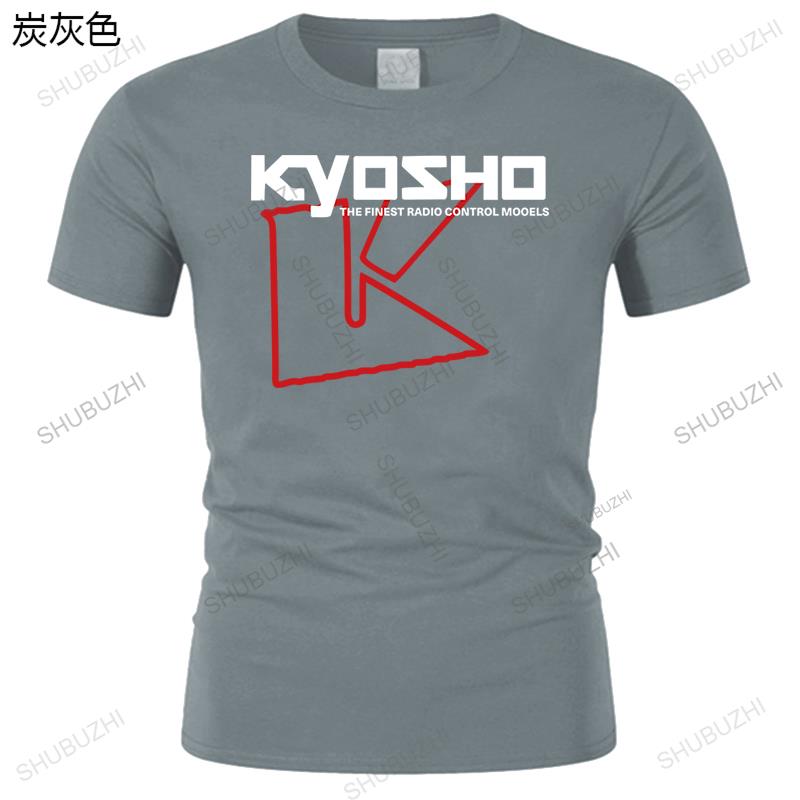 New Kyosho Japan RC Racing TShirt Graphic Tee Black Color Size S to 5XL cotton tshirt men summer fashion teeshirt euro size