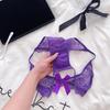 G-String Bowknot Lace Panties Flowers Big Bow Underpants Fashion Thong for Women  Lady