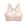 Cross Beautiful Back Underwear Women's No Steel Ring Gathers and Closes the Secondary Breasts Adjusted Anti-sagging Sports Bra Cover Large Chest