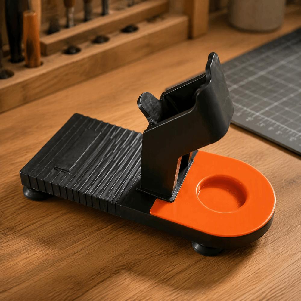 Heat Resistant Glue Stick Base Holder Suction Cup Base Hot Glue Tool Rack Organizer Storage Rack
