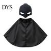 Comfortable Pet Halloween Suit Black Bat Cat Masque And Cloak Costume, Funny Wings Cape Outfits, Cute Puppy Dress Up Accessory for Cosplay,