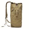Large Capacity Khaki Canvas Backpack Men's Adjustable Travel Mountaineering Backpack Men's Backpack