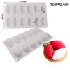 12 Cavity Mold Cake Chocolate Mousse Baking Tools Patisserie Cupcakes Making Mould for Desserts Kitchen Accessories