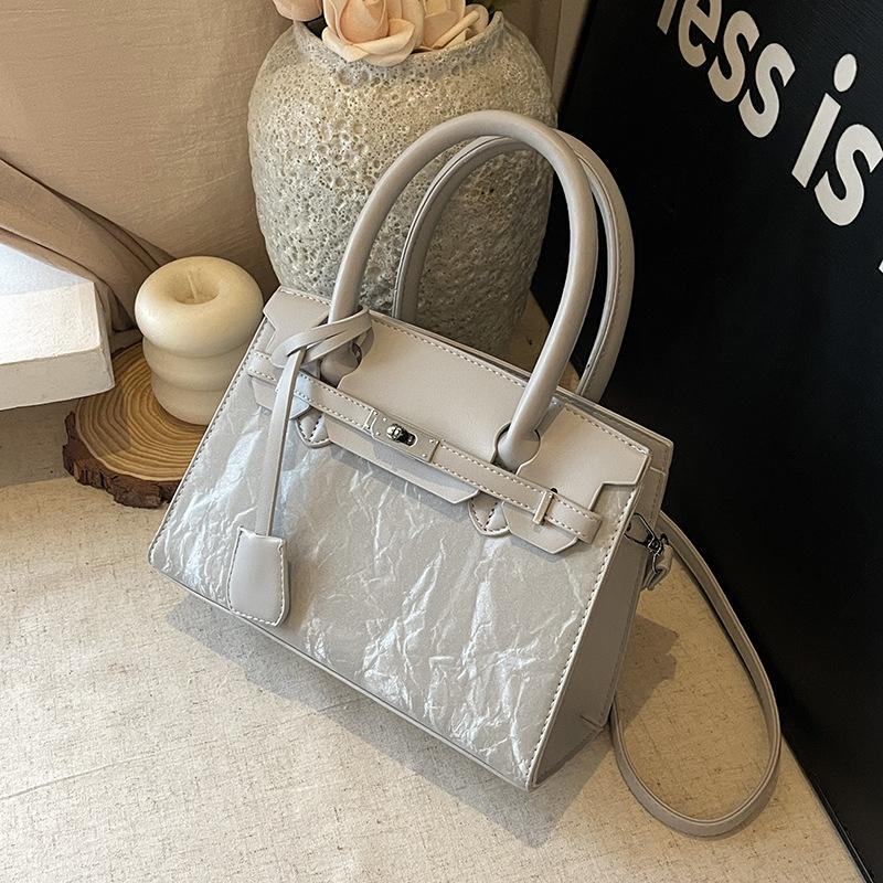 

Популярная простая сумка-тоут женская новая модная сумка через плечо высококлассная дорожная сумка-мессенджер серый