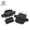 Waterproof Auto Standard Middle Fuse Holder + Car Boat Truck ATC ATO Blade Fuse 5A 7.5A 10A 15A 20A 25A 30A 35A 40A Fuse Holders1
