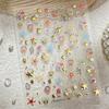 Summer 3D Beach Ocean Nail Art Stickers Shell Starfish Sticker Clams Conch Coral Sea Nail Decoration Manicure Salon Decals Diy