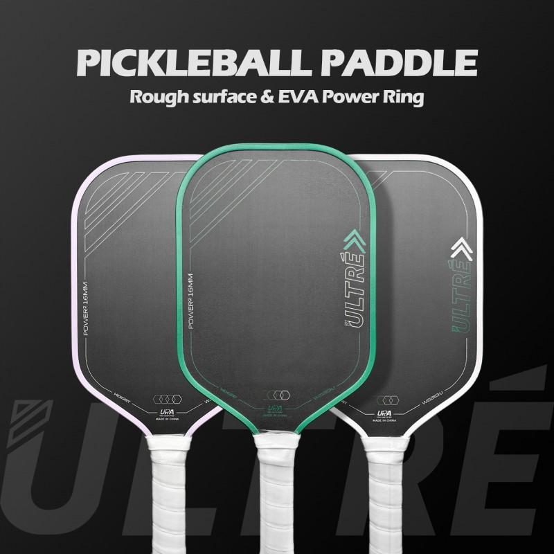 Ultr Power2 Pickleball Paddle Carbon Fiber Core Foam Face Lightweight Performance Beginners To Advanced Players