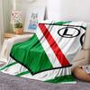 1pc Legia Warsaw Print Flannel Blanket, High quality Comfortable for All Seasons, Home Decor, Warmth and Comfort, Perfect for Christmas Gifts68