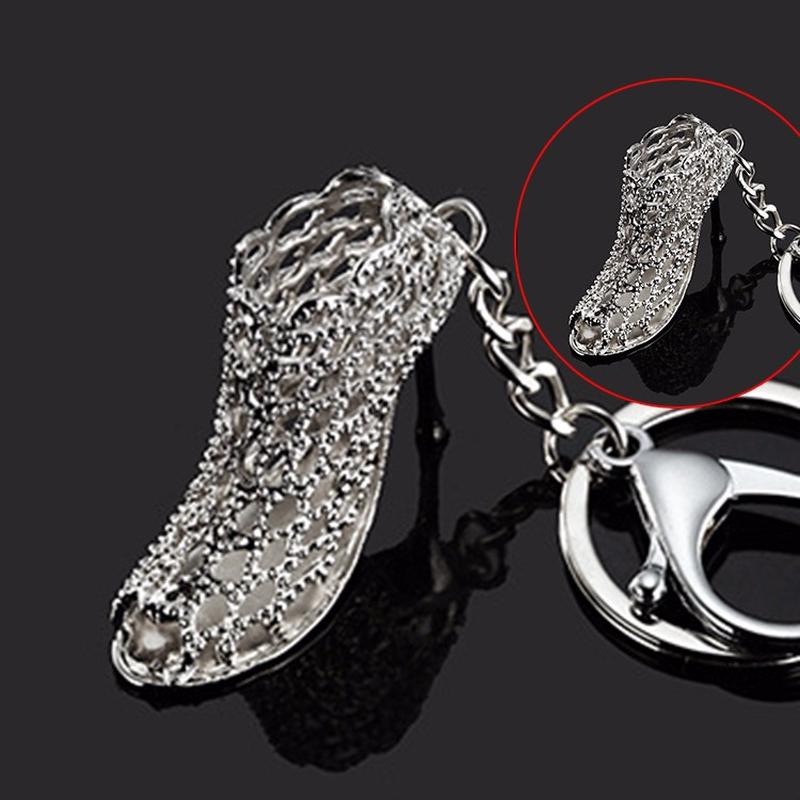 

Party Heels Pendant Shoes Crystal Purse Pendant Gift Jewelry Rhinestone High Heel Shoes Key Holder
