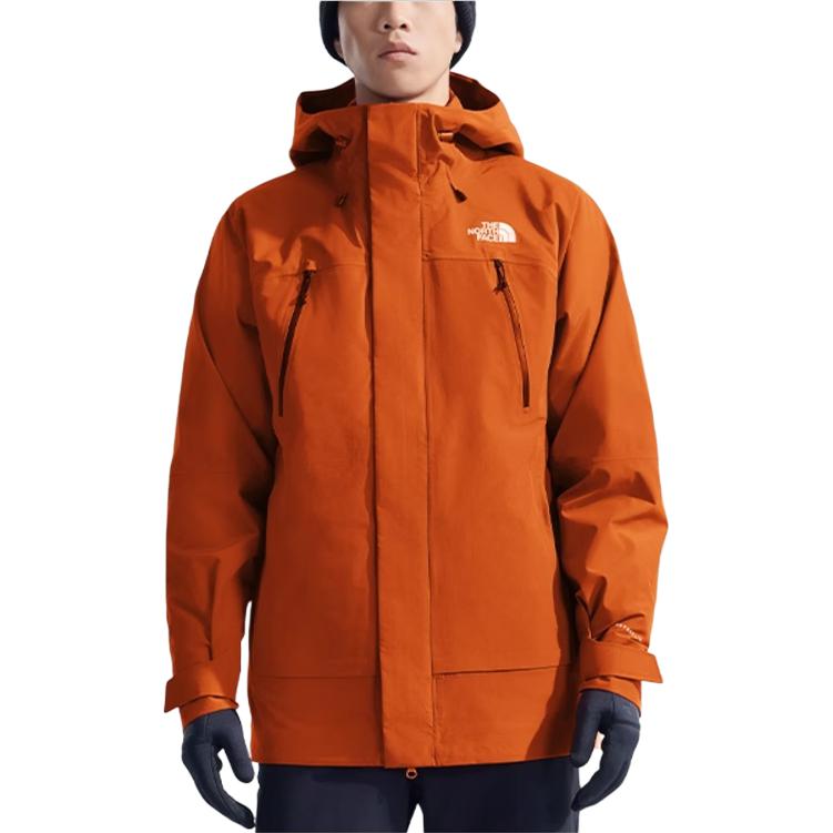 THE NORTH FACE Stormpeak Waterproof, Windproof, Breathable, And Thermal Windbreaker Jacket Men's Sunset Orange NF0A89ZM-1I0