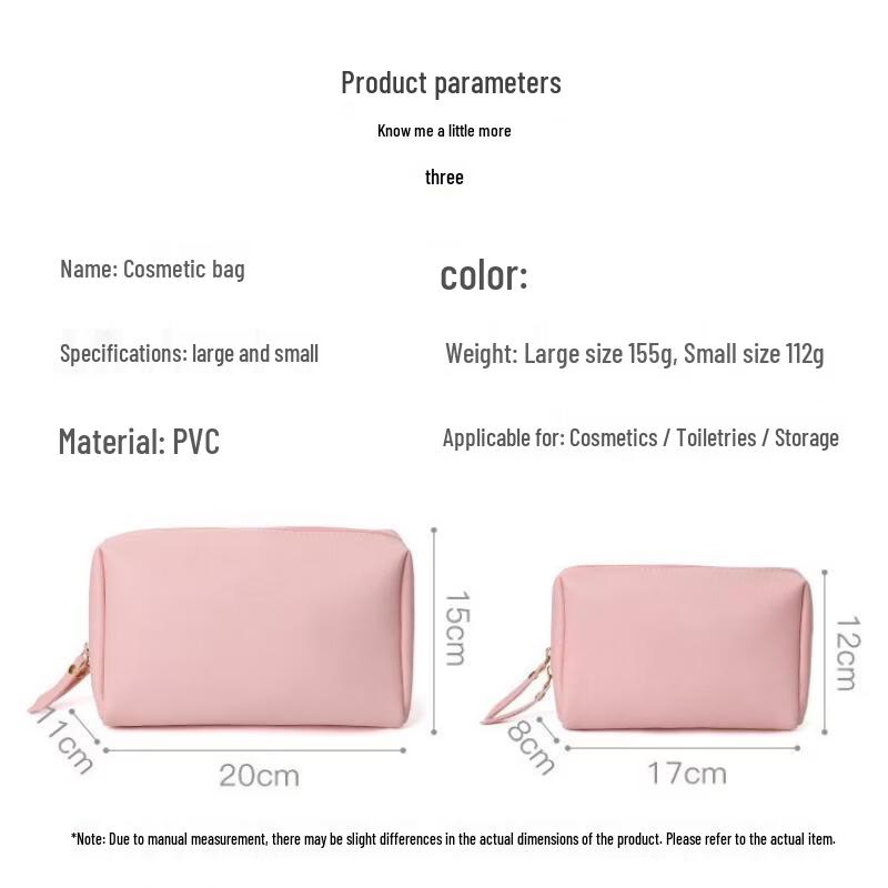 MDNG Small Travel Cosmetic Bag