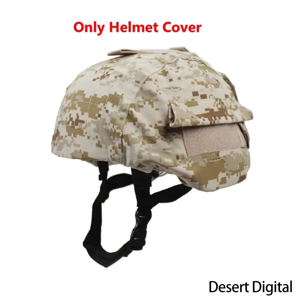 FAST Helmet Helmet Airsoft MH Helmet Camouflage Outdoor Painball CS SWAT Riding Protect Equipment
