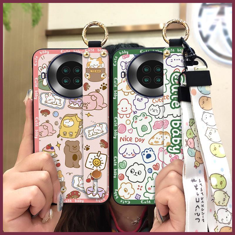 Ring Durable Phone Case For Cubot Note20 Protective Anti-knock Waterproof Shockproof Wristband Cartoon Dirt-resistant