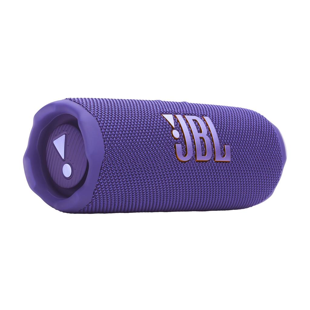 JBL FLIP 7 Portable Speaker, Waterproof and Dustproof, Bluetooth, Up to 14 Hours + 2 Hours Playtime, AURACAST App Compatible, USB Audio (Purple)