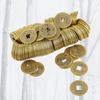 100 Pcs Ancient Chinese Wealth Amulet Spiritual Feng Shui Divination Non Currency Home Decor Traditional