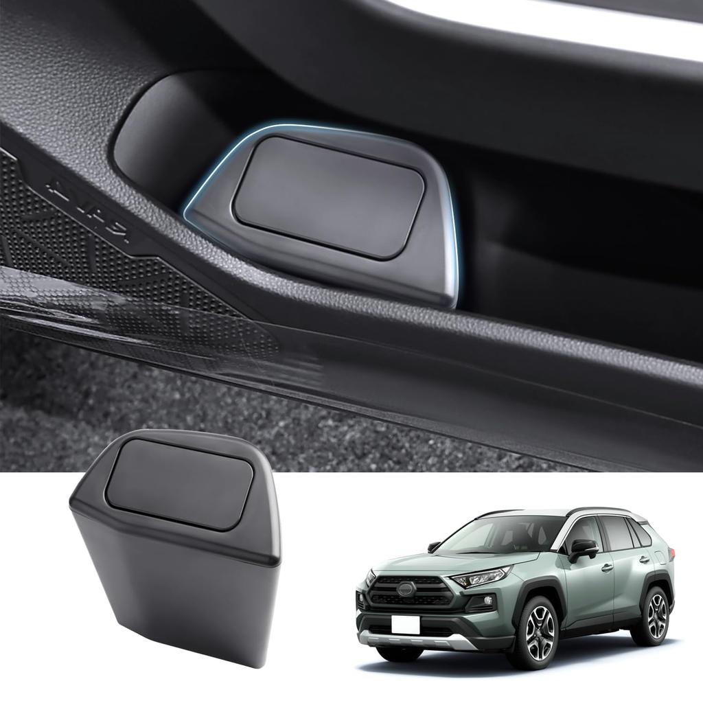 Coleya Rav4 Trash Toyota RAV4 50 Series Model Door Trash Push Car Storage Car Accessory Side ABS Convenient Easy To Accessory Specially Designed for